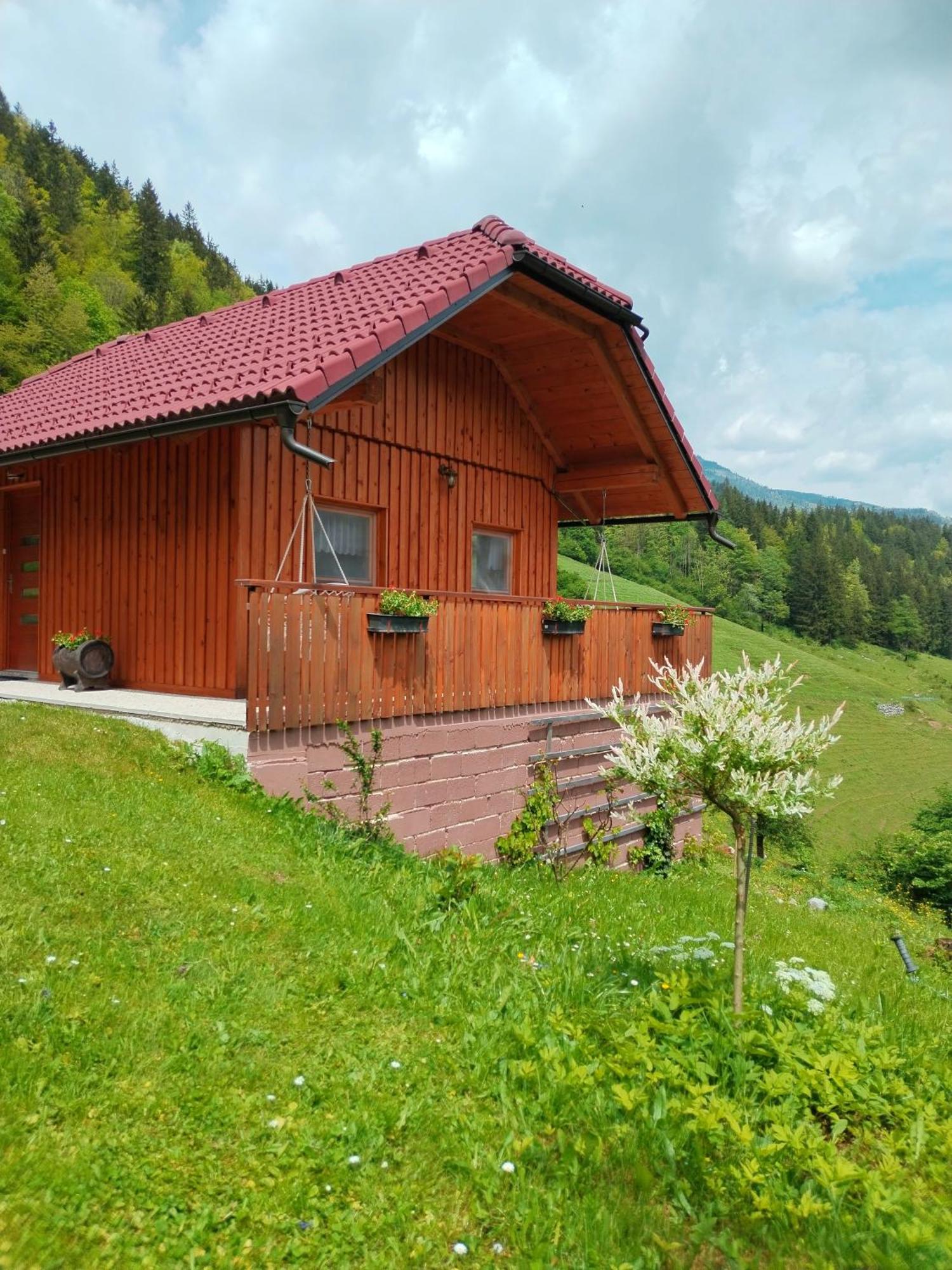 Pocitniska Hiska Lastovka Podvolovljek Exteriör bild